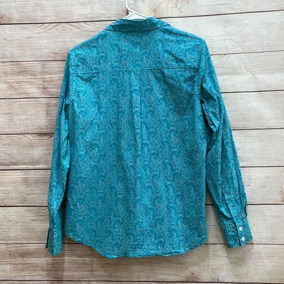 WRANGLER GEORGE STRAIT‎ SHIRT IN TURQUOISE - Picture 5 of 7